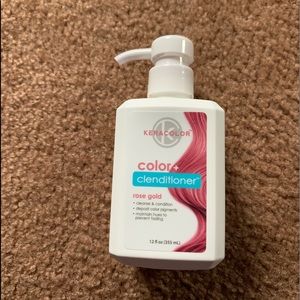 Keracolor rose gold color + conditioner